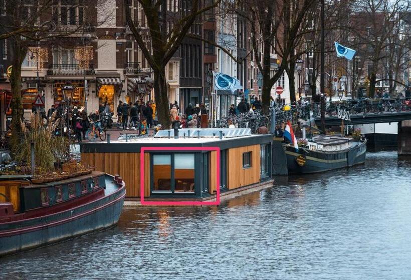 צימר 2 Houseboat Suites Amsterdam Prinsengracht