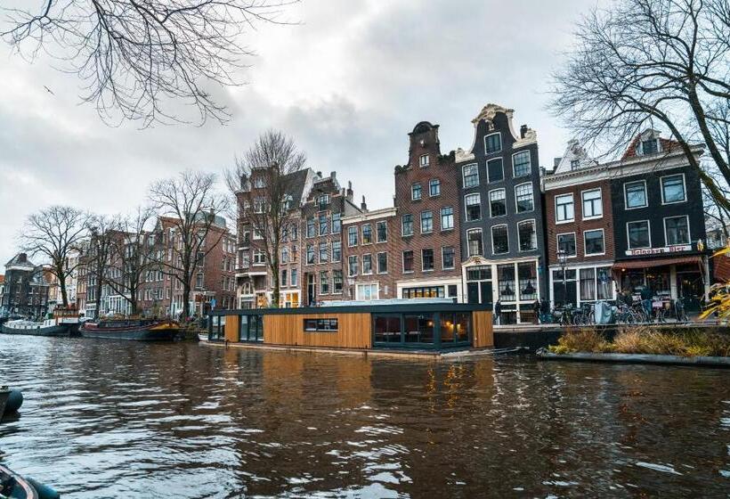 צימר 2 Houseboat Suites Amsterdam Prinsengracht