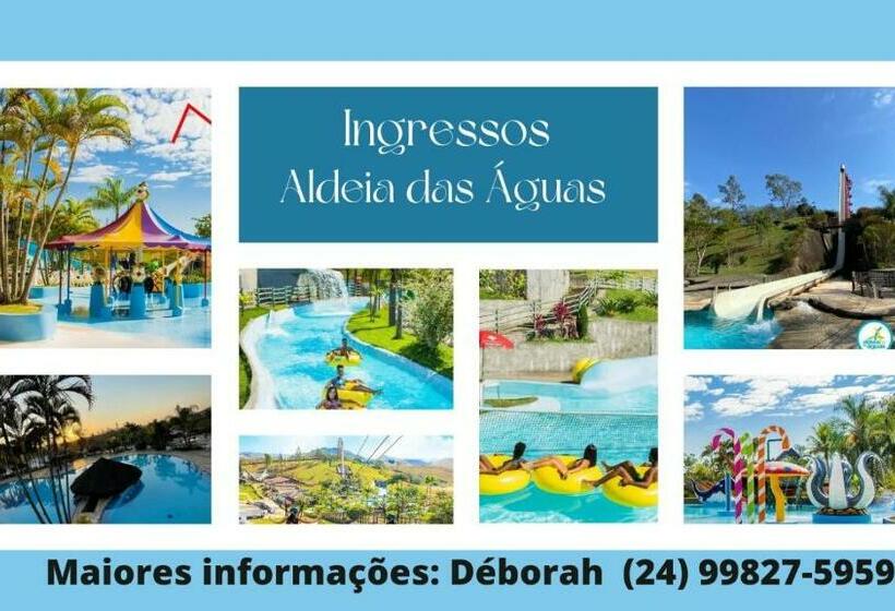 منتجع Flat S Quartier No Aldeia Das águas