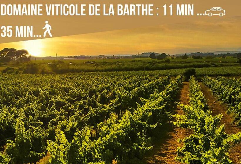 Centre Historique  Free Parking Wifi Netflix Zen&cosy Sleepntripbeziers