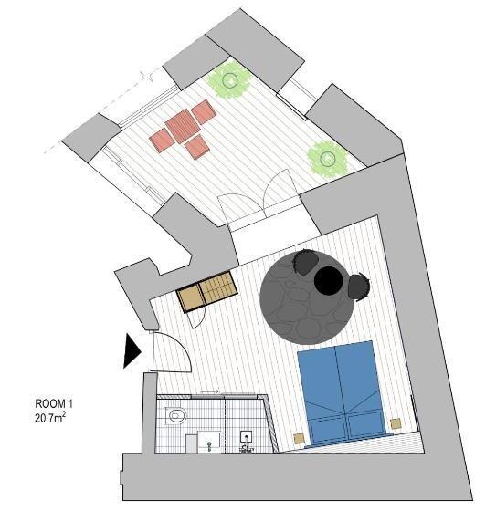 Lj5   Old Town Rooms With Exclusive Shared Roof Terrace