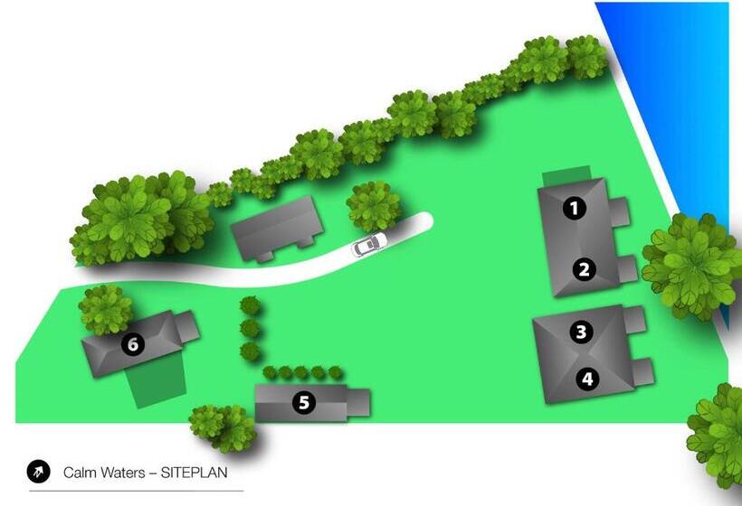 אתר נופש Calm Waters Waterfront Cottages