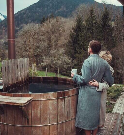 مبيت وإفطار Chalet Trappeur