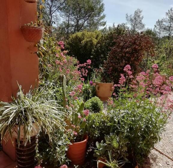 تختخواب و صبحانه Chambre D Hôte Le Mas Des Romarins