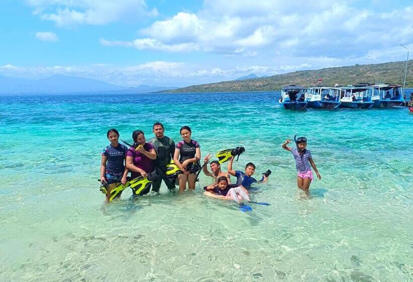 تختخواب و صبحانه Menjangan View