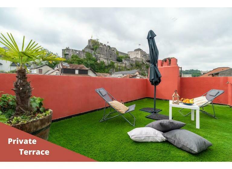 Air Conditioned Flat With Terrace Private & Independent Lourdes