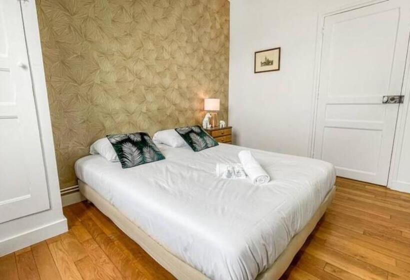 Homey Coloc Gatsby   New, Parking Gratuit, Proche Gare, Balcons Privés, établissement élégant Et Mod