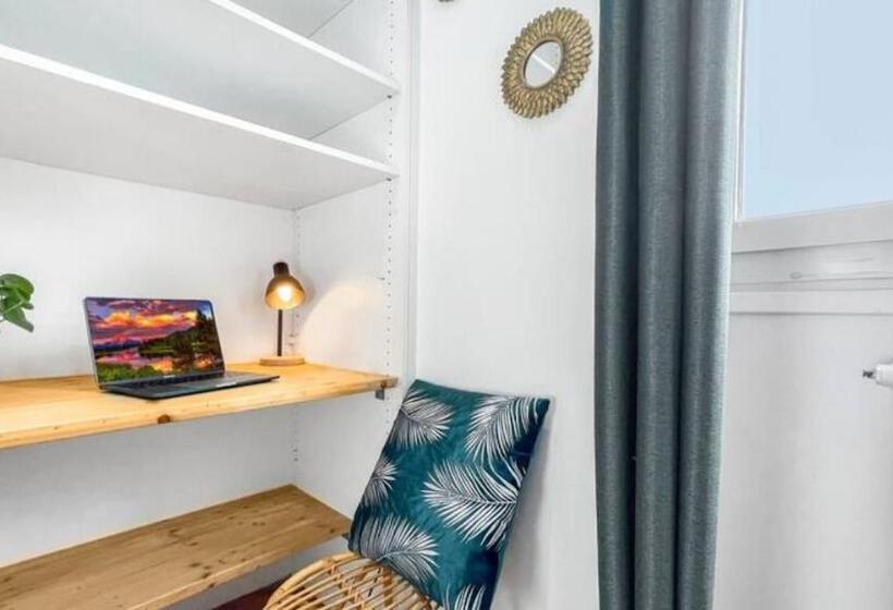 Homey Coloc Gatsby   New, Parking Gratuit, Proche Gare, Balcons Privés, établissement élégant Et Mod