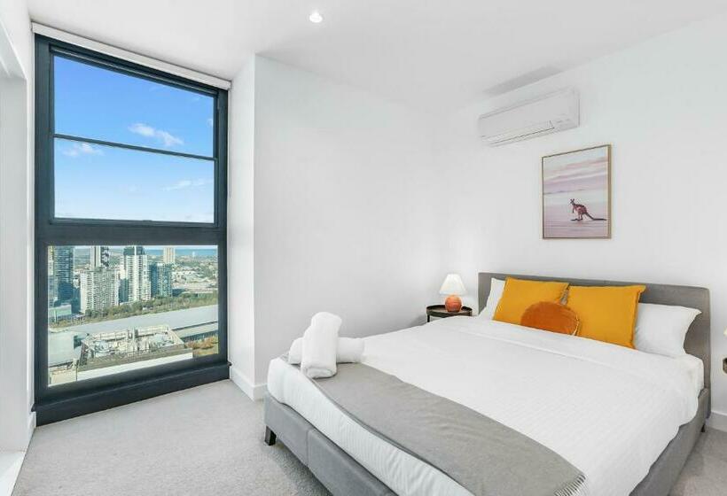 Kozyguru Docklans Waterview Cosy 2 Bed 2 Bath Apt Melbourne Vdo628 2805