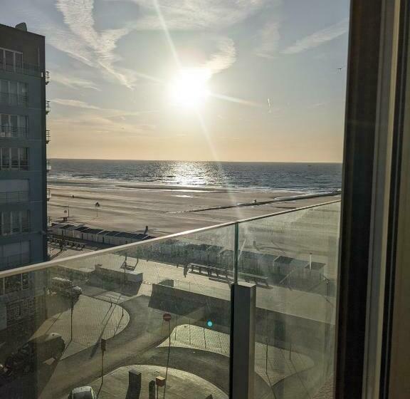 Studio Sun South Seaview Sea At 15meter Ostend