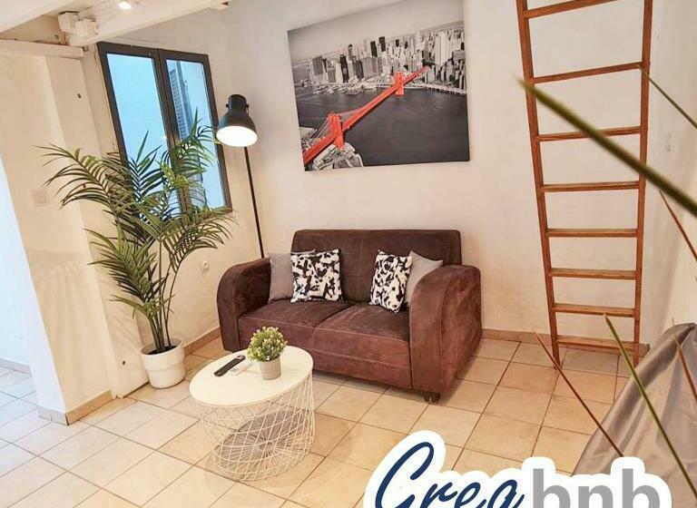 Gregbnb T2 Climatisé Mezzanine Atypique Centre Ancien