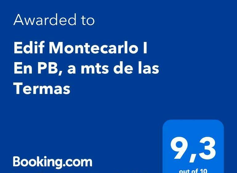Edif Montecarlo I En Pb, A Mts De Las Termas