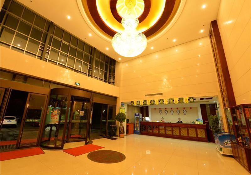 בית מלון כפרי Greentree Inn Shandong Yantai Penglai Free Harbor