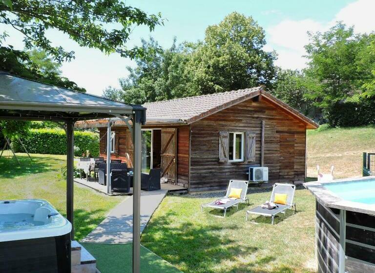 Les Chalets De Barruérot Jacuzzi Spa Privatif Chalet Mélèze
