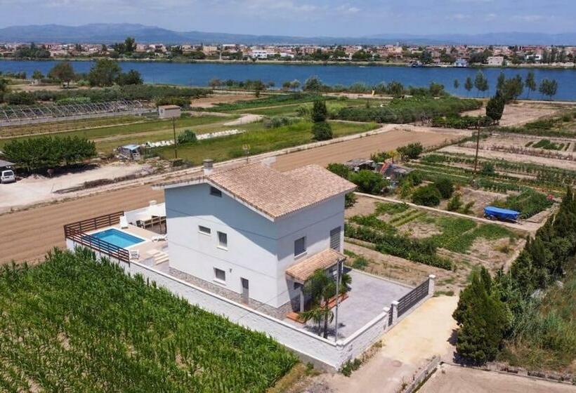 Estel Chalet A 200m Del Río Ebro Con Piscina Privada Y Barbacoa
