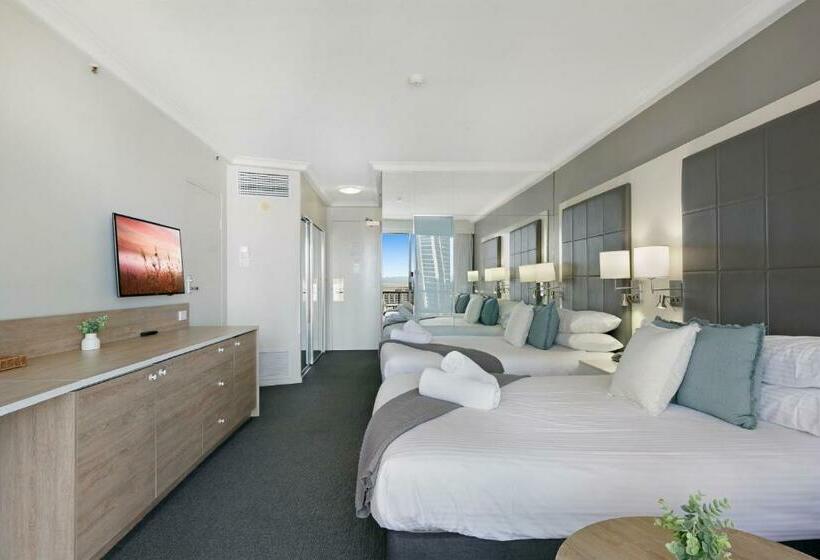 호스텔 Cosy 2 Bed Central Studio Apartment With Views