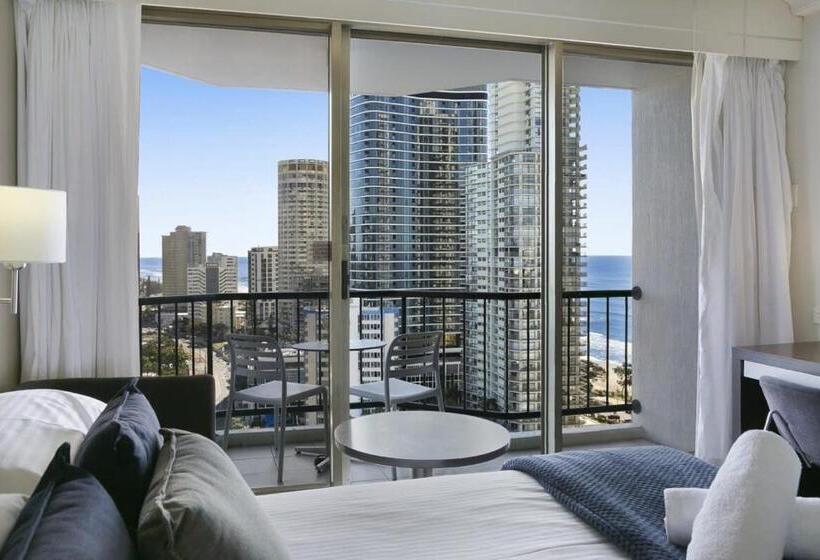 هاستل Ocean View 2 Bed Studio In The Heart Of Surfers