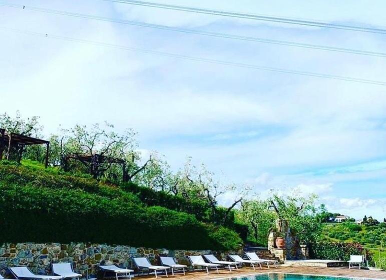 بنسيون Room In Bb  Alessio Room Overlooking The Vineyards Of Tuscany