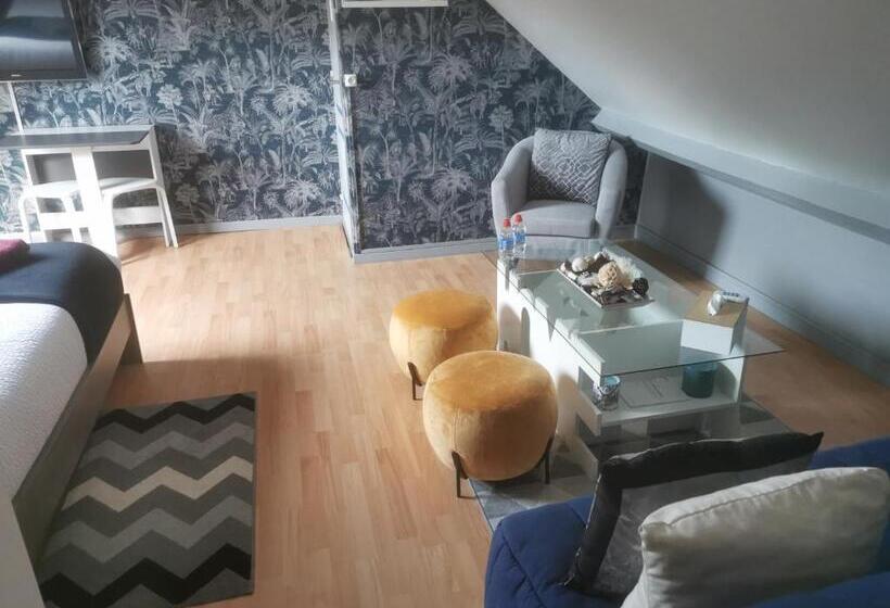 민박 Agréable Chambre D’hôte à La Campagne
