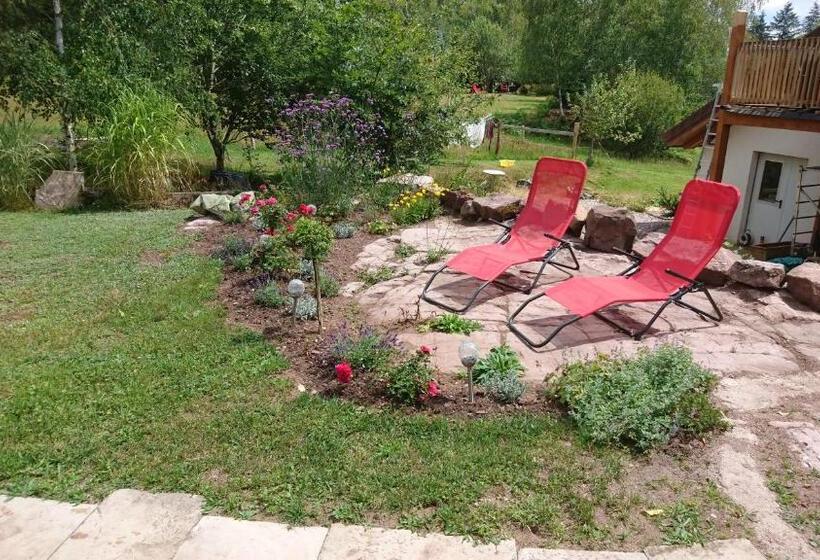ベッドアンドブレックファースト Chambre Merisier Dans Une Ferme Avec étang Privé Au Coeur De La Région Des Mille étangs, Faucogney E