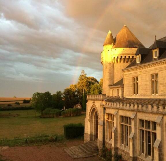 민박 Château De Villers Châtel