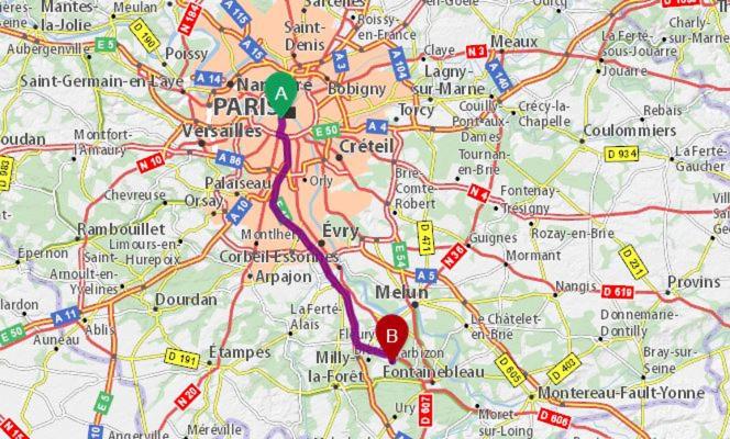 פנסיון Etape Forêt Fontainebleau Climb & Randonnées
