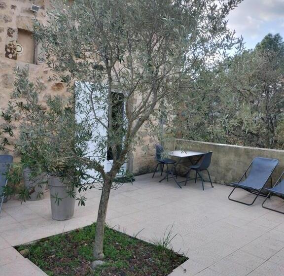 펜션 Ombre Bleue Du Figuier, Ailhon