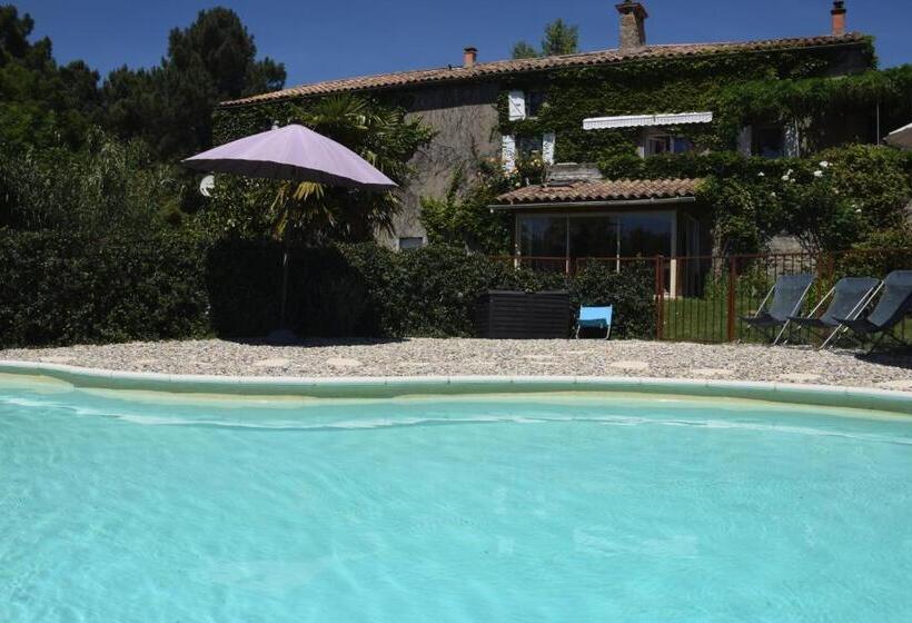 펜션 Ombre Bleue Du Figuier, Ailhon