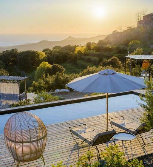 פנסיון Terre De Maquis, Maison D Hôtes Vue Mer Corse