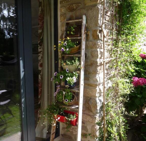 צימר Bretagne Chambre D Hôtes Suite 53m2 Et Caravane Vintage Avec Cuisine Et Salle De Bains Privées Britt