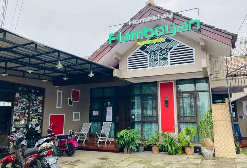 Отель Flamboyan Homestay 1 Dieng Syariah Redpartner