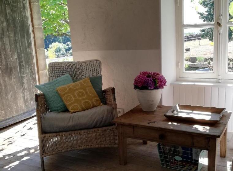 مبيت وإفطار Chambre D Hôte équestre Au Petit Bonheur