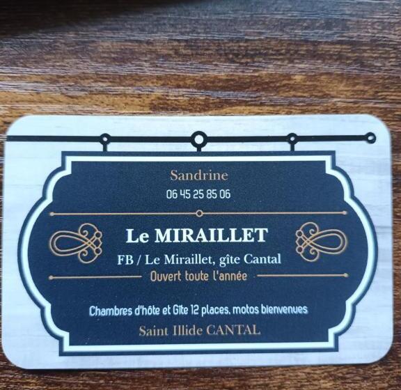 Bed and Breakfast Le Miraillet, Chambre Hôte