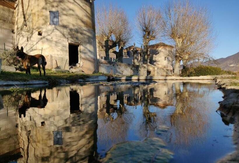 민박 Chateau De Beaucouse