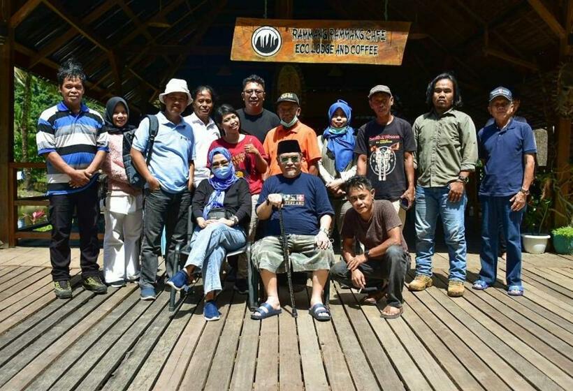 펜션 Rammang Rammang Eco Lodge