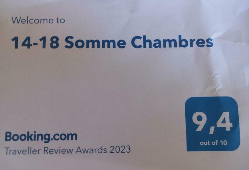 Bed and Breakfast 14 18 Somme Chambres