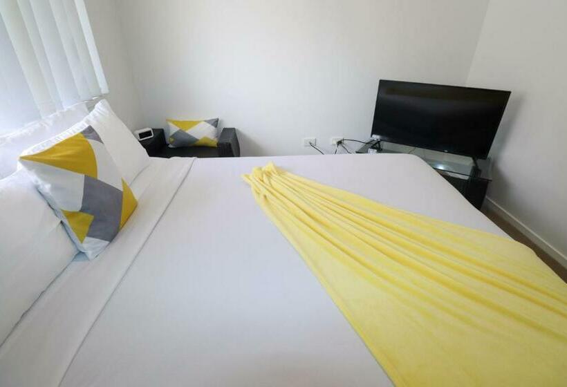 펜션 Blk Stays Guest House Deluxe Unit One Side