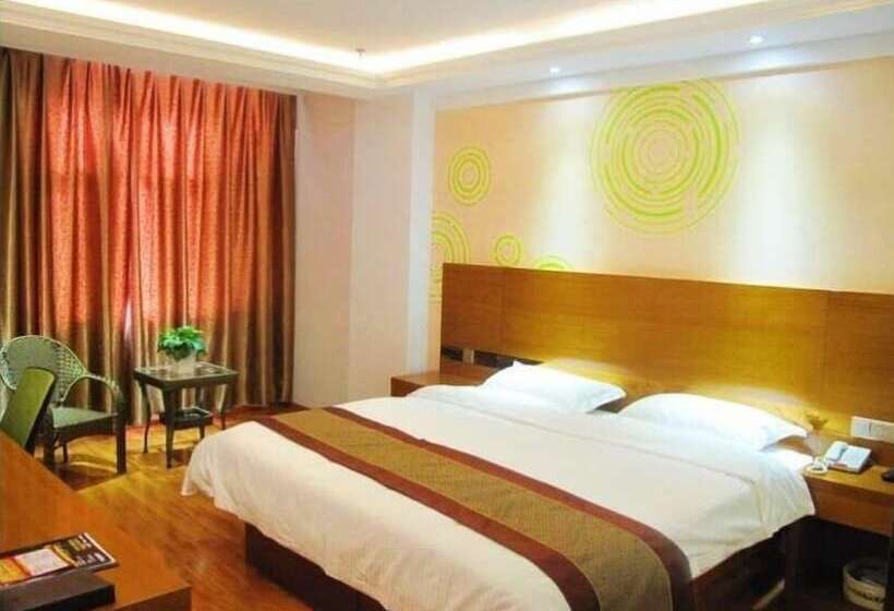 ホテル Greentree Inn Alashanmeng Zuoqi Xinsizhong Business