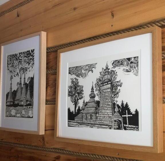 ホテル Agroturystyka Chata Za Wsią