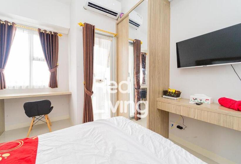 هتل Redliving Apartemen Transpark Juanda   Icha Rooms Tower Jade With Netflix