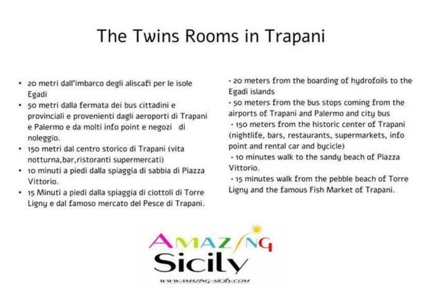 پانسیون The Twins Rooms In Trapani 2