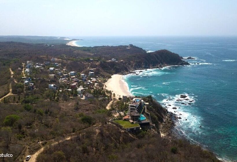 بنسيون Bungalow Doble Con Vista Parcial Al Mar, Cocina Completa