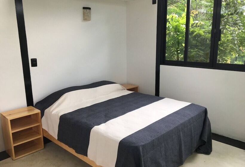 بنسيون Bungalow Doble Con Vista Parcial Al Mar, Cocina Completa