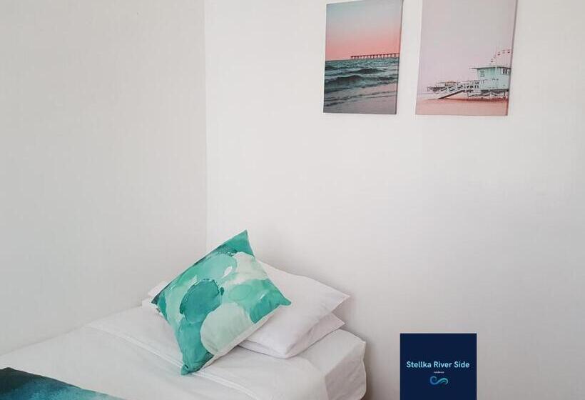 膳宿费 Stellka Cheerful 2br Townhouse Near The Beach And City