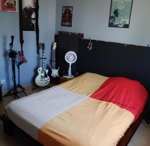 تختخواب و صبحانه Chambres Calmes Dans Villa Pérols Prêt Parc Expo Arena 1km Aéroport 3km Gare Tgv 4km Plages 5km Carn