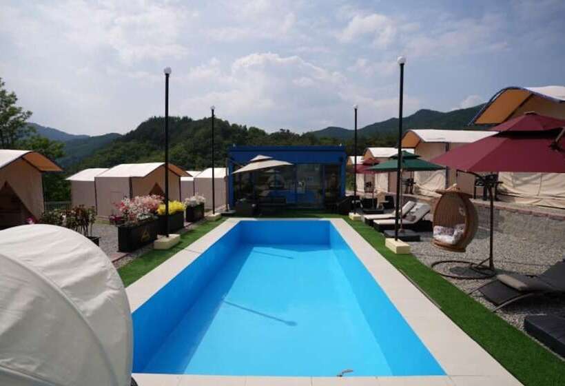فندق Andong Sunrise Glamping