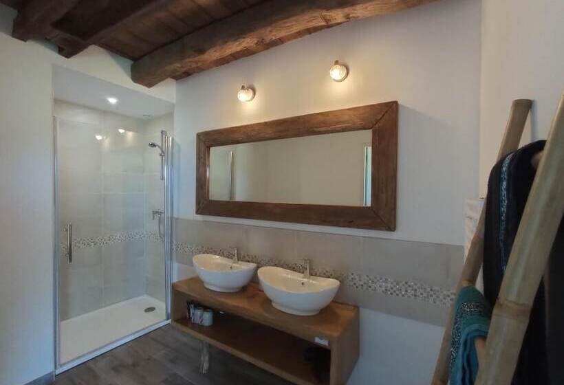 酒店 Chambre D'hôtes Oust Au Lit