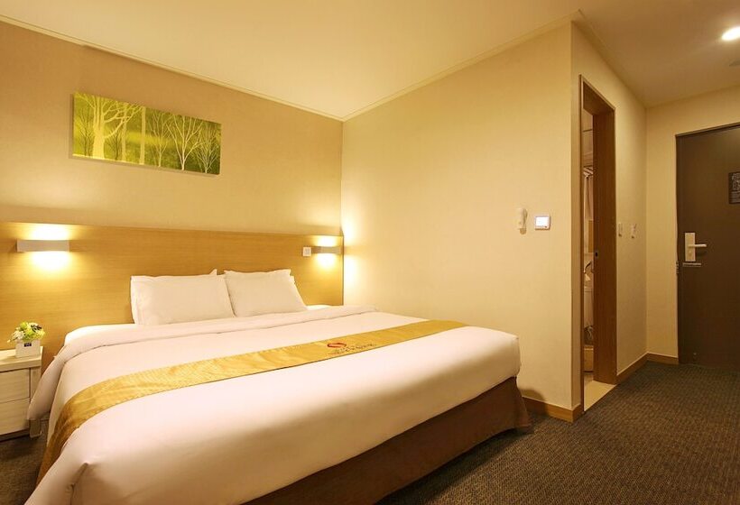 בית מלון כפרי Skypark Jeju 1