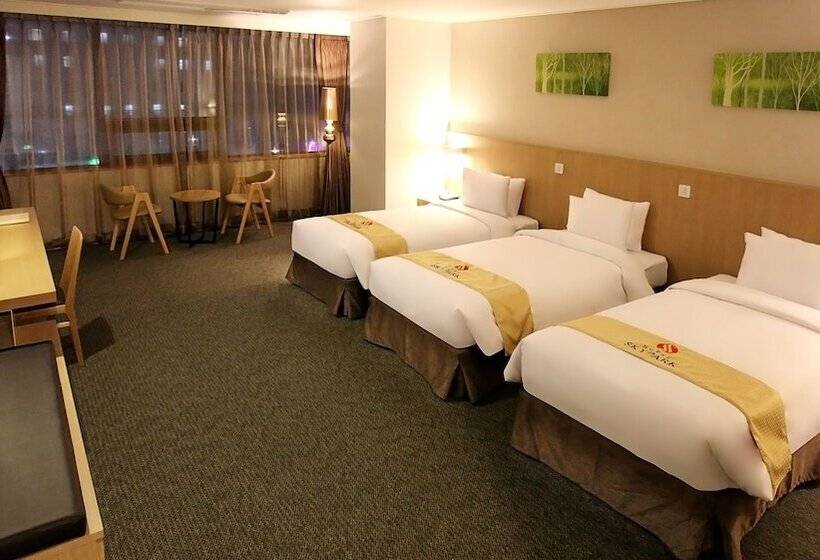 בית מלון כפרי Skypark Jeju 1