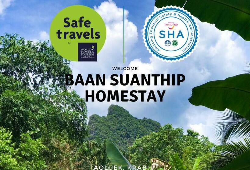 Пансион Baan Suanthip Homestay Aoluek Natural Retreat